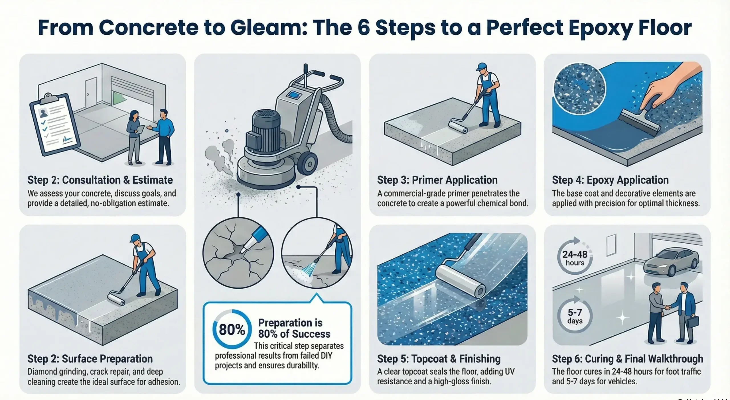 Austin Epoxy Experts Process